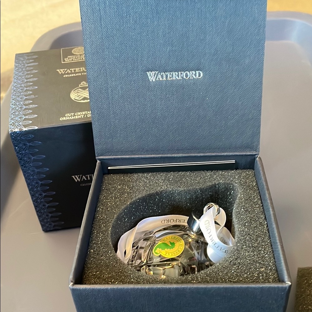 Waterford Crystal Ornament with Box - Picture 8 of 10